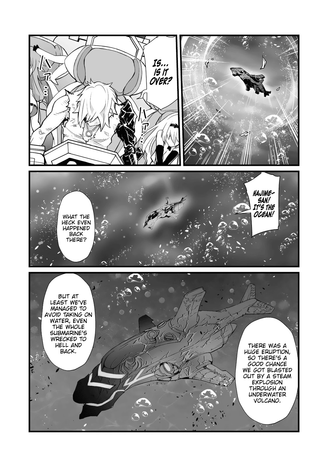 Arifureta Shokugyou de Sekai Saikyou Chapter 58 page 9 - Chapter 58: The Dagons