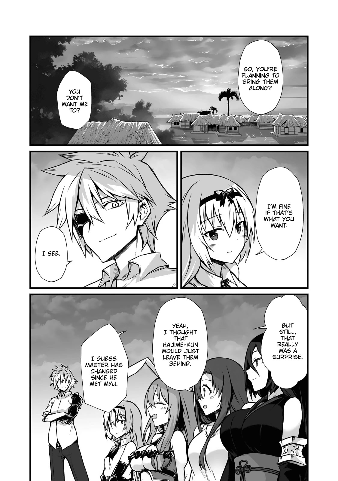 Arifureta Shokugyou de Sekai Saikyou Chapter 66 page 11 - Chapter 66: Farewell