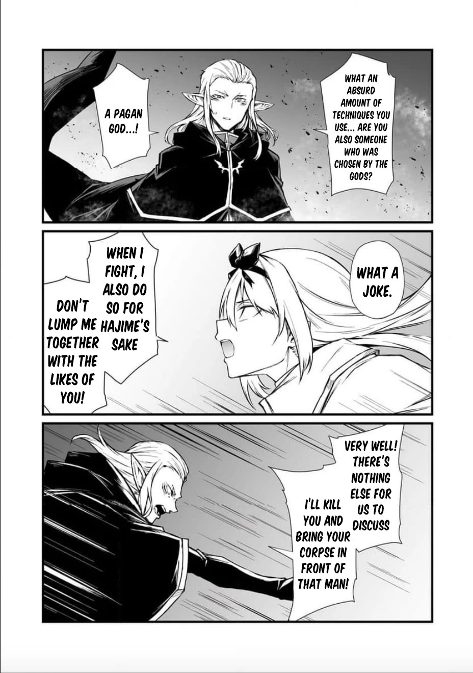 Arifureta Shokugyou de Sekai Saikyou Chapter 72 page 10 - Chapter 72: For Hajime