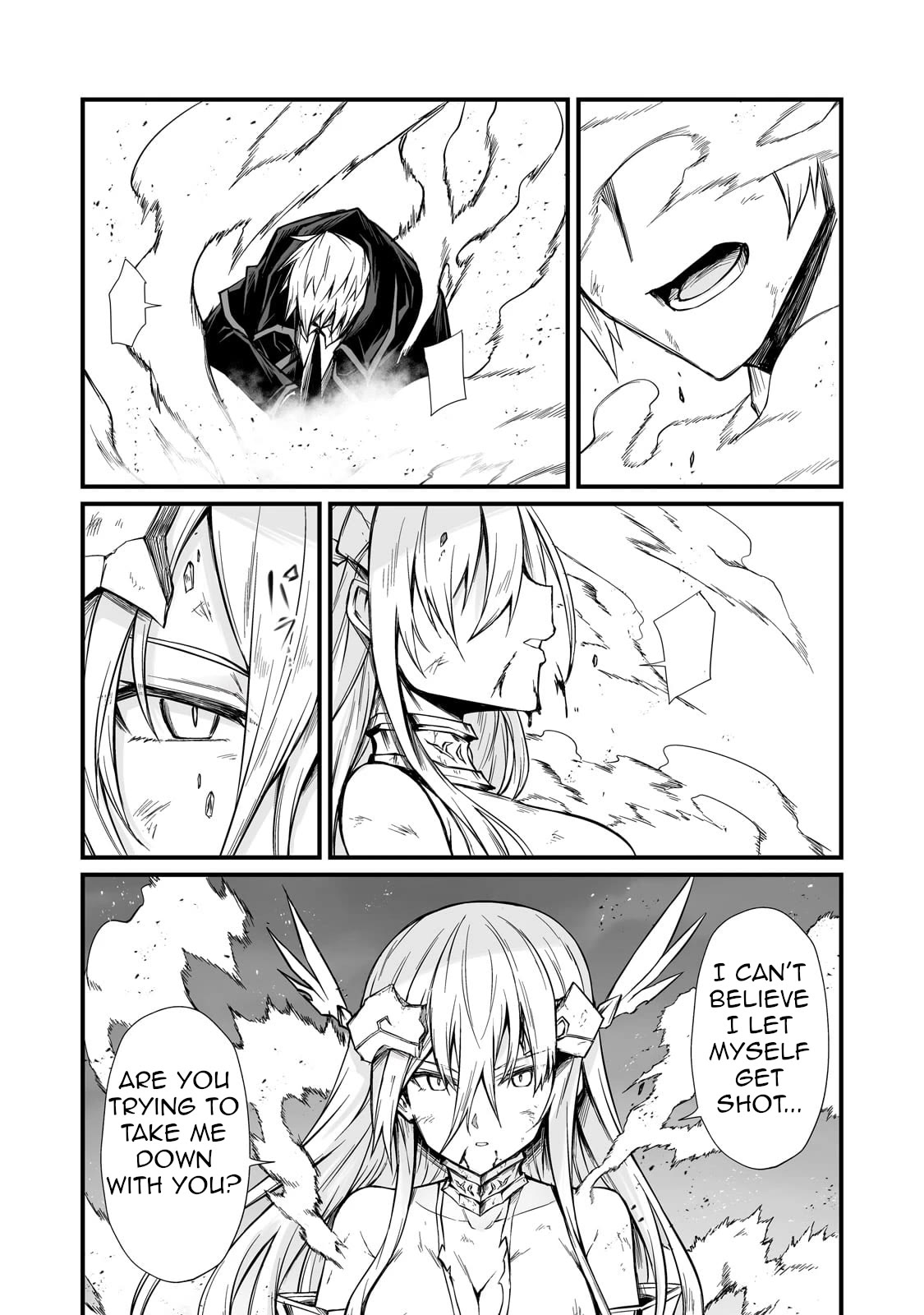 Arifureta Shokugyou de Sekai Saikyou Chapter 75 page 21 - Chapter 75: Silver aura