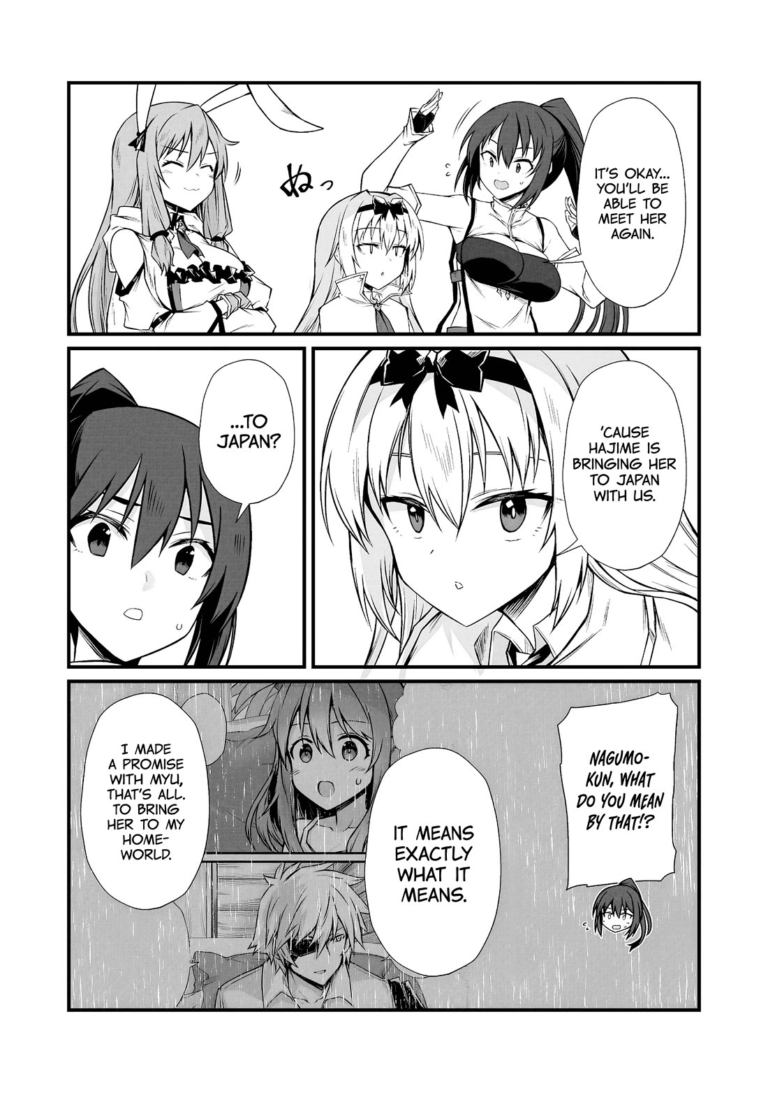 Arifureta Shokugyou de Sekai Saikyou Chapter 85.1 page 4 - Chapter 85.1