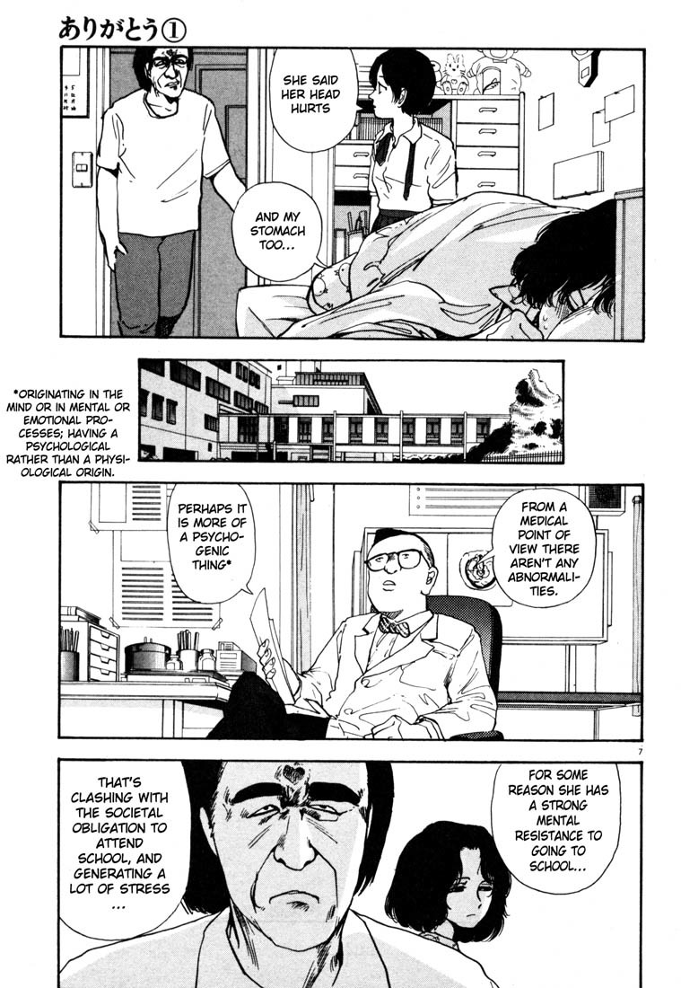 Arigatou Chapter 10 page 7 - Chapter 10: Refusal to go to School
