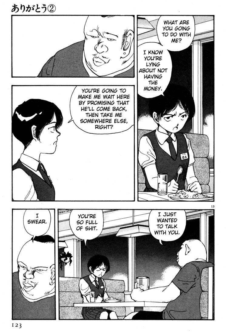 Arigatou Chapter 18 page 13 - Chapter 18: Go to a Family Restaurant
