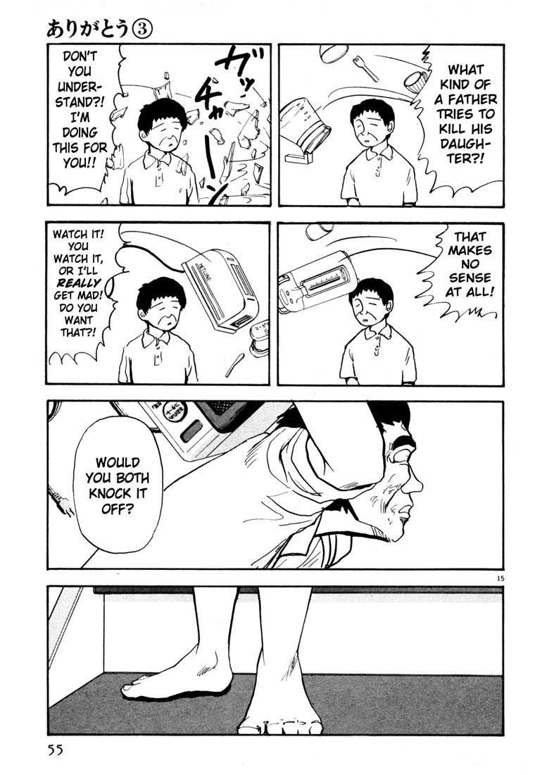 Arigatou Chapter 26 page 15 - Chapter 26: Kill Your Child, Kill Yourself