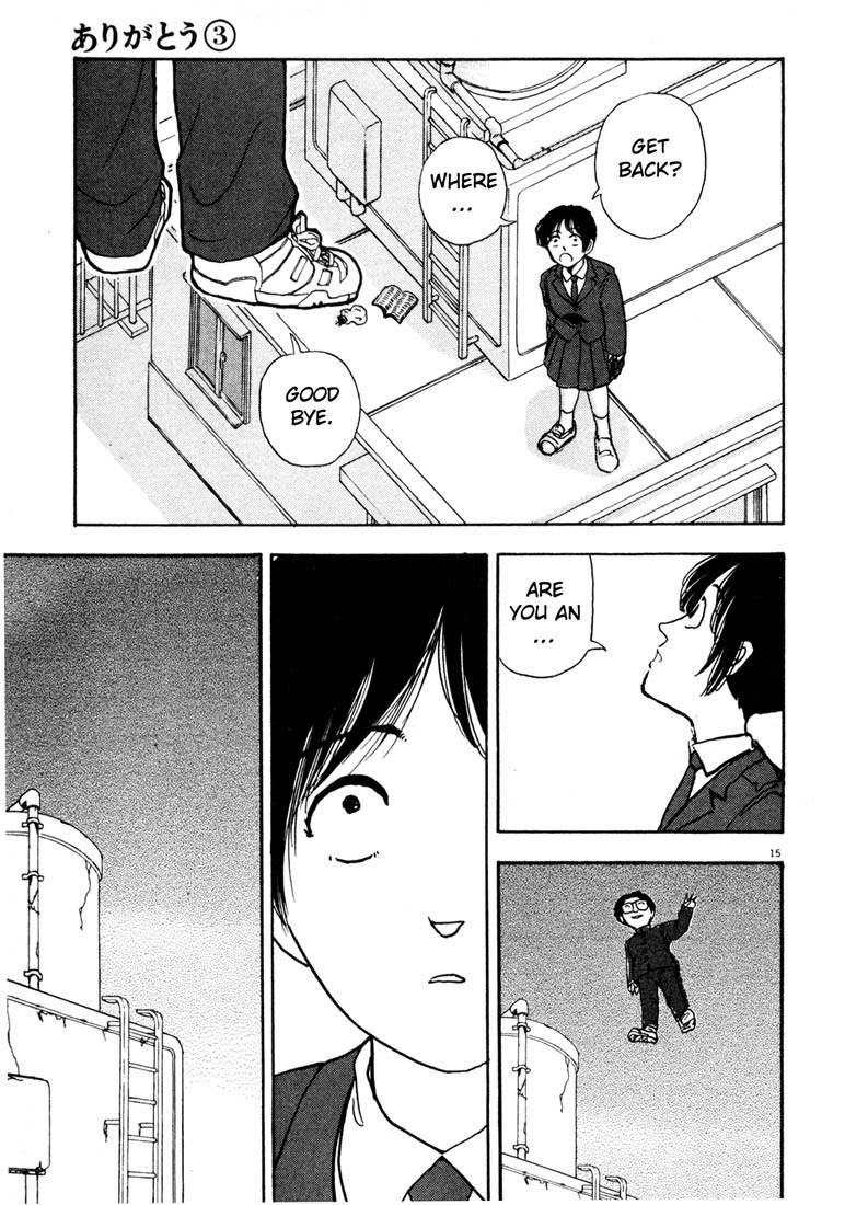 Arigatou Chapter 28 page 15 - Chapter 28: Climb on the Roof
