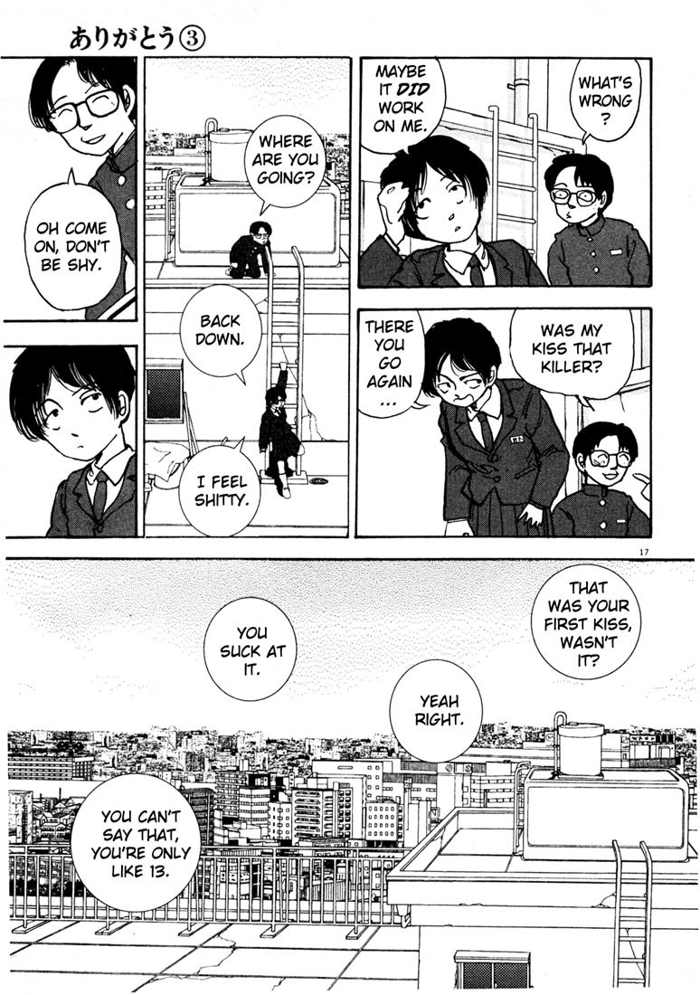Arigatou Chapter 28 page 17 - Chapter 28: Climb on the Roof
