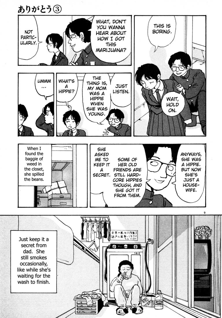 Arigatou Chapter 28 page 9 - Chapter 28: Climb on the Roof