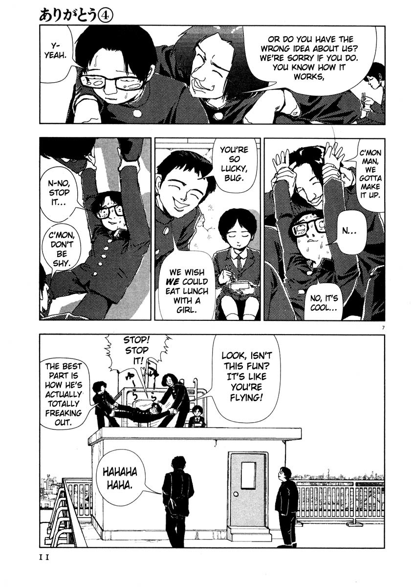 Arigatou Chapter 36 page 10 - Chapter 36: Glasses Boy Flies Again