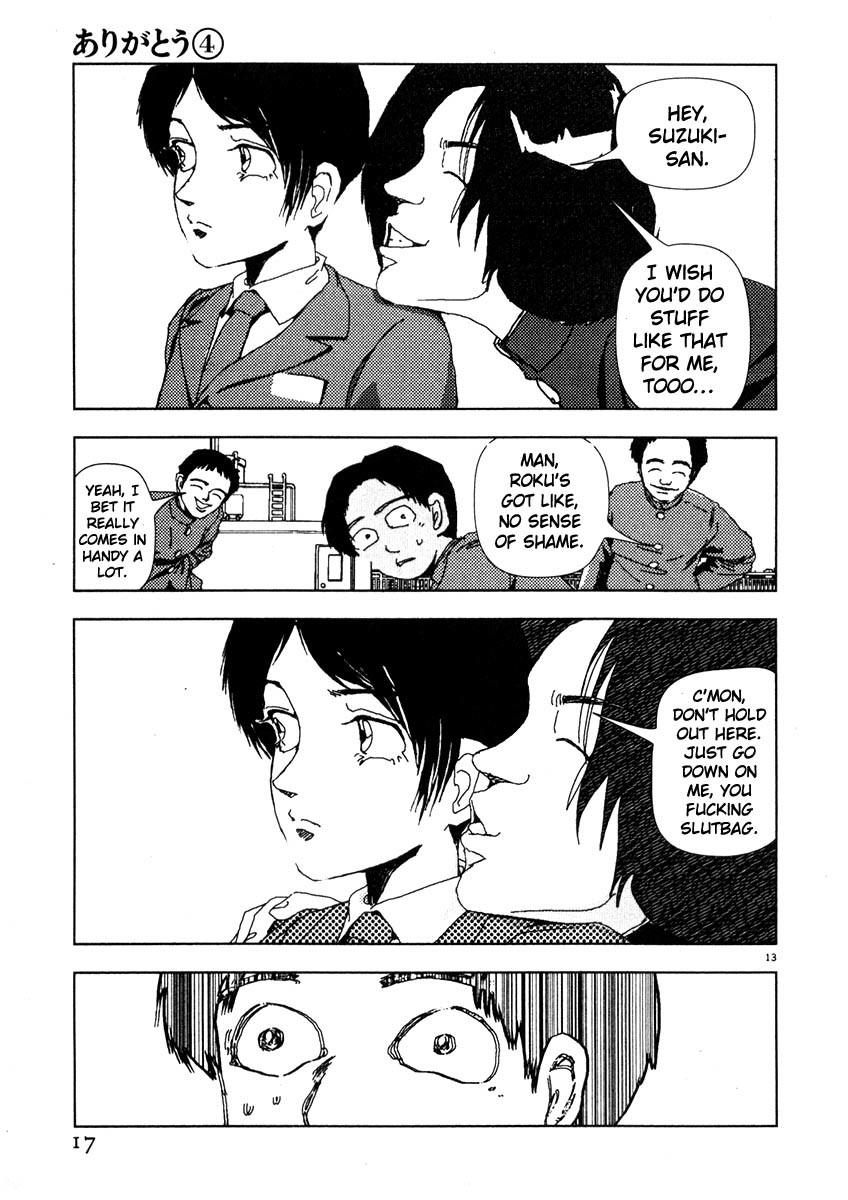 Arigatou Chapter 36 page 16 - Chapter 36: Glasses Boy Flies Again