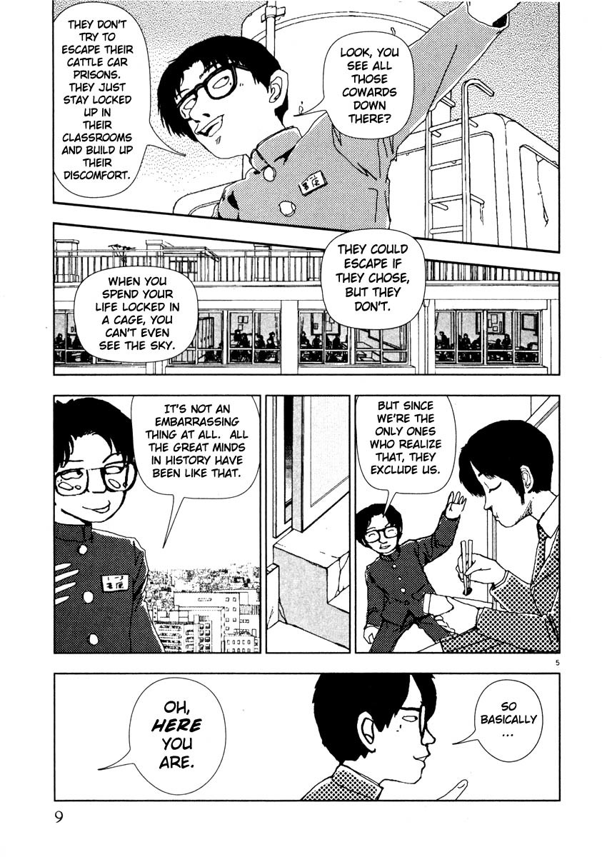 Arigatou Chapter 36 page 8 - Chapter 36: Glasses Boy Flies Again