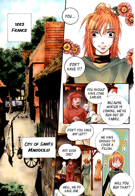 Arinoe's Monk Chapter 1 page 4 - Chapter 1