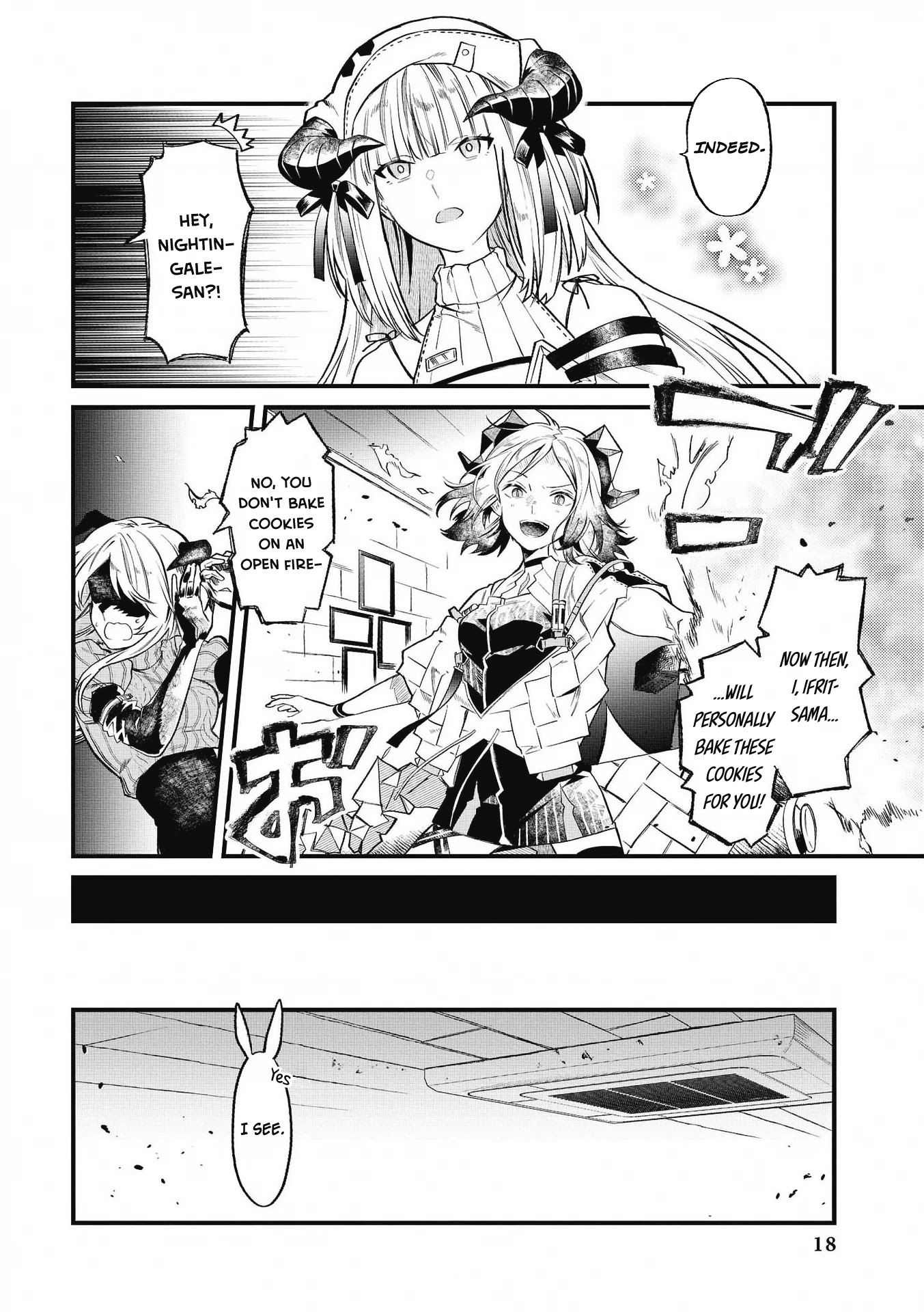 Arknights Comic Anthology Chapter 1.1 page 14 - Vol.1 Chapter 1: The Sarkaz's Fleeting Tranquility