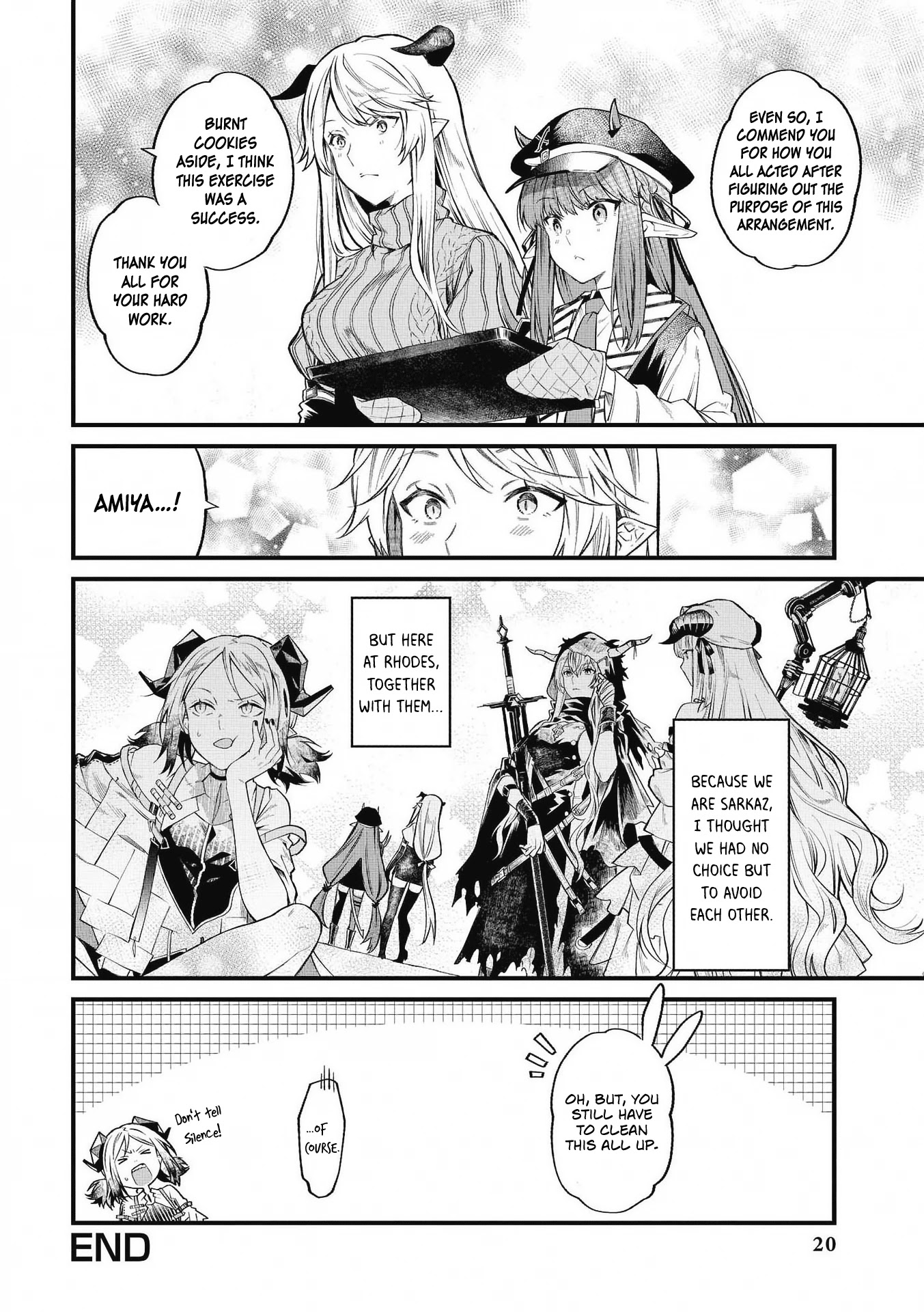 Arknights Comic Anthology Chapter 1.1 page 16 - Vol.1 Chapter 1: The Sarkaz's Fleeting Tranquility