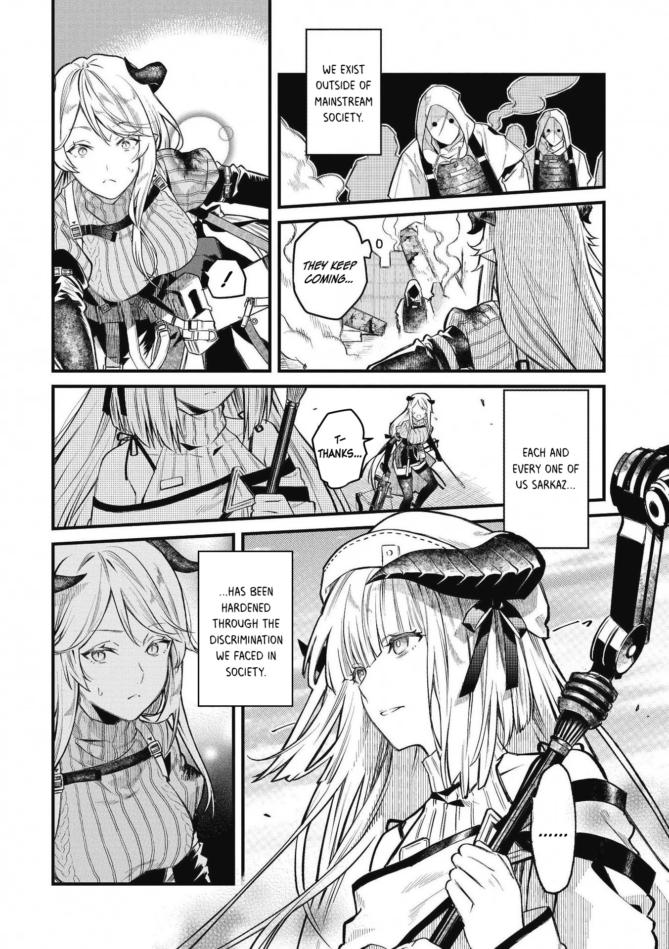 Arknights Comic Anthology Chapter 1.1 page 2 - Vol.1 Chapter 1: The Sarkaz's Fleeting Tranquility