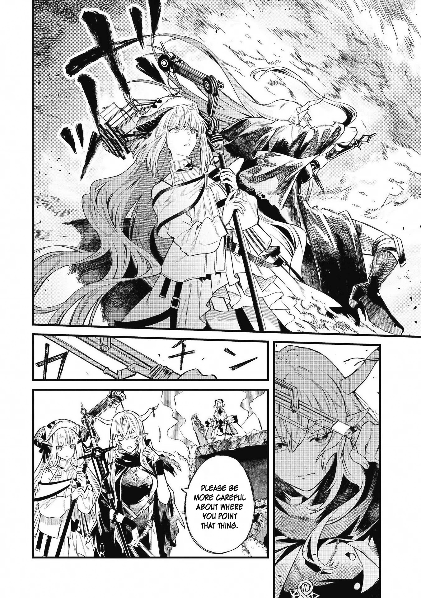 Arknights Comic Anthology Chapter 1.1 page 4 - Vol.1 Chapter 1: The Sarkaz's Fleeting Tranquility