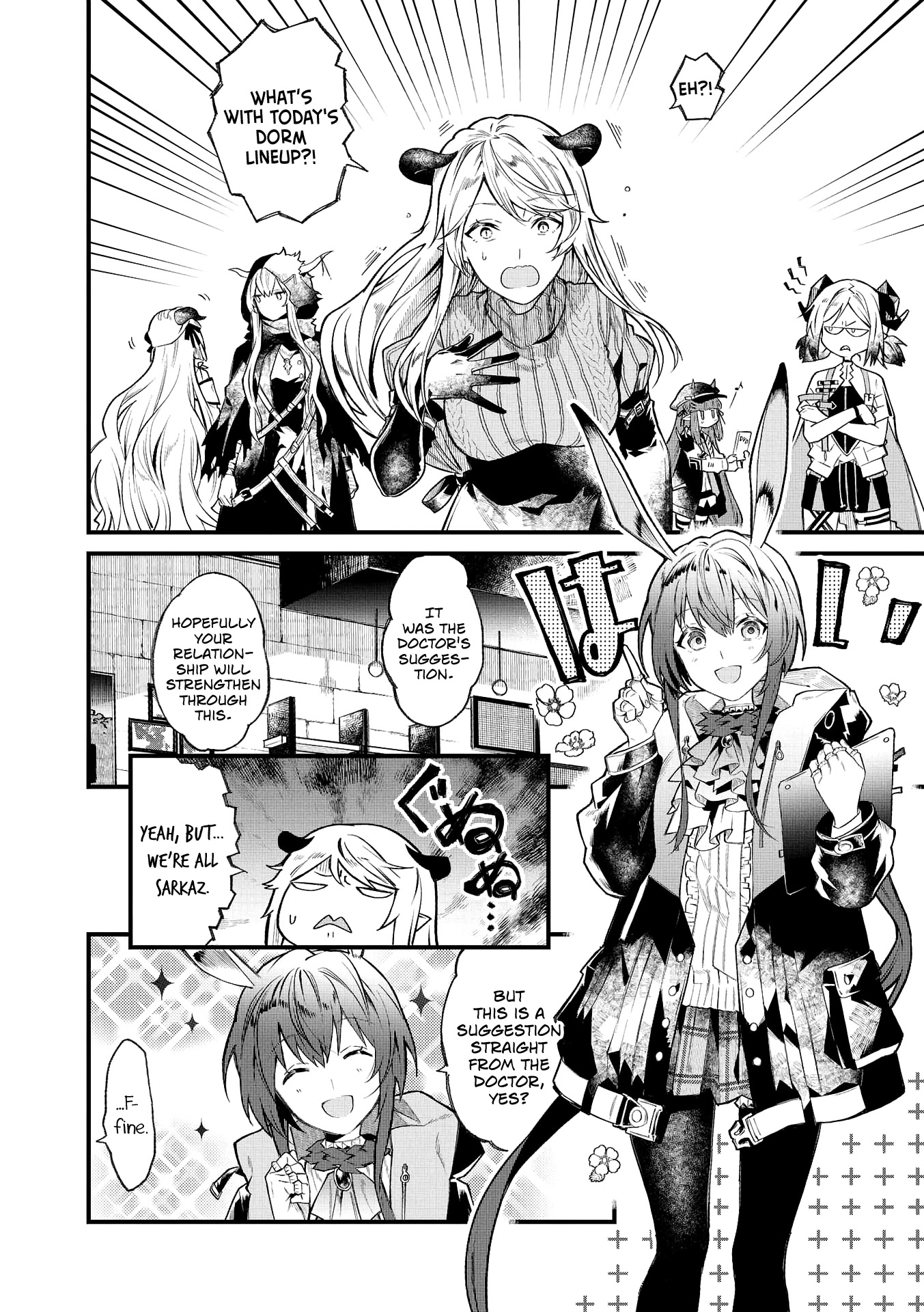 Arknights Comic Anthology Chapter 1.1 page 6 - Vol.1 Chapter 1: The Sarkaz's Fleeting Tranquility