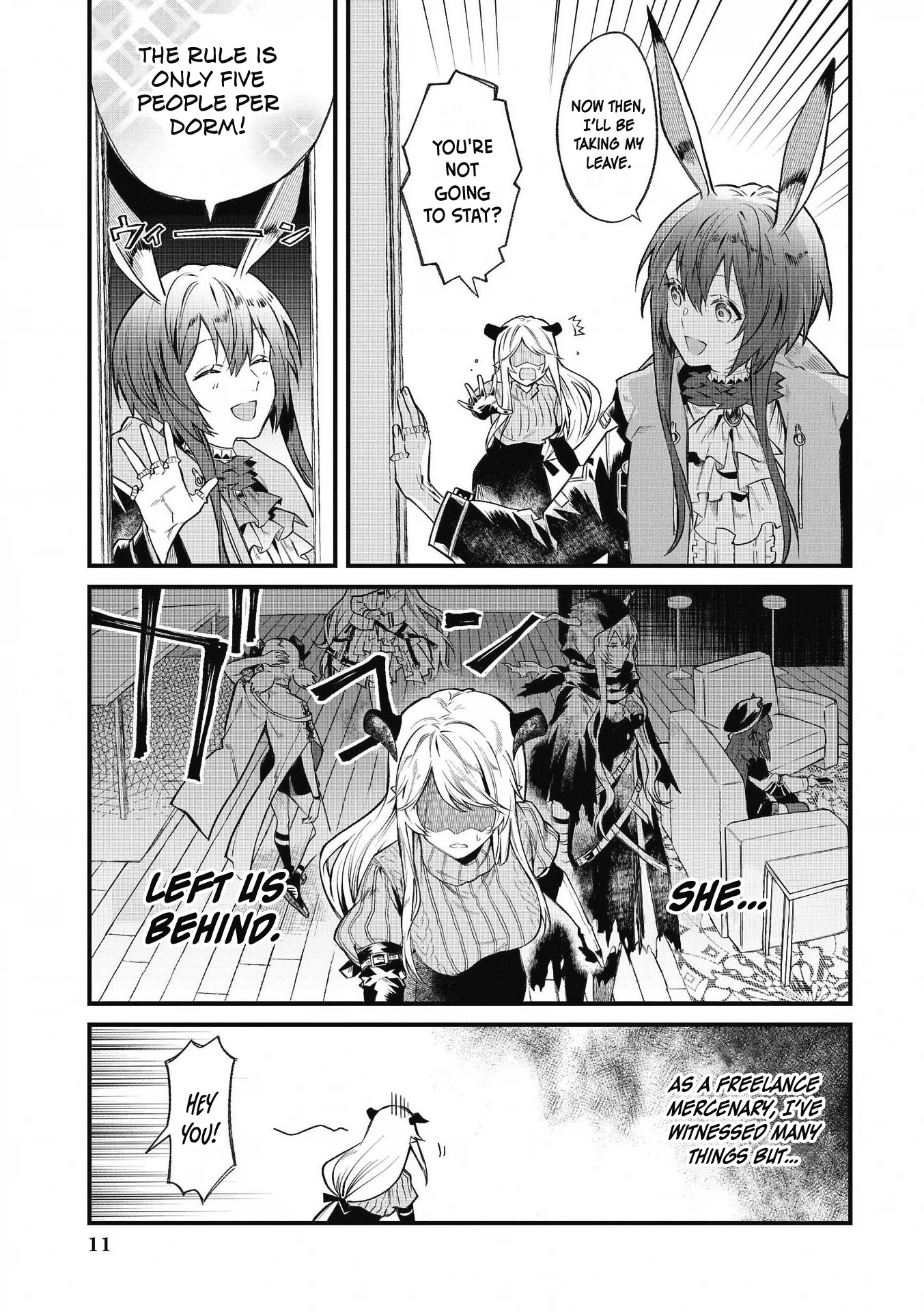 Arknights Comic Anthology Chapter 1.1 page 7 - Vol.1 Chapter 1: The Sarkaz's Fleeting Tranquility