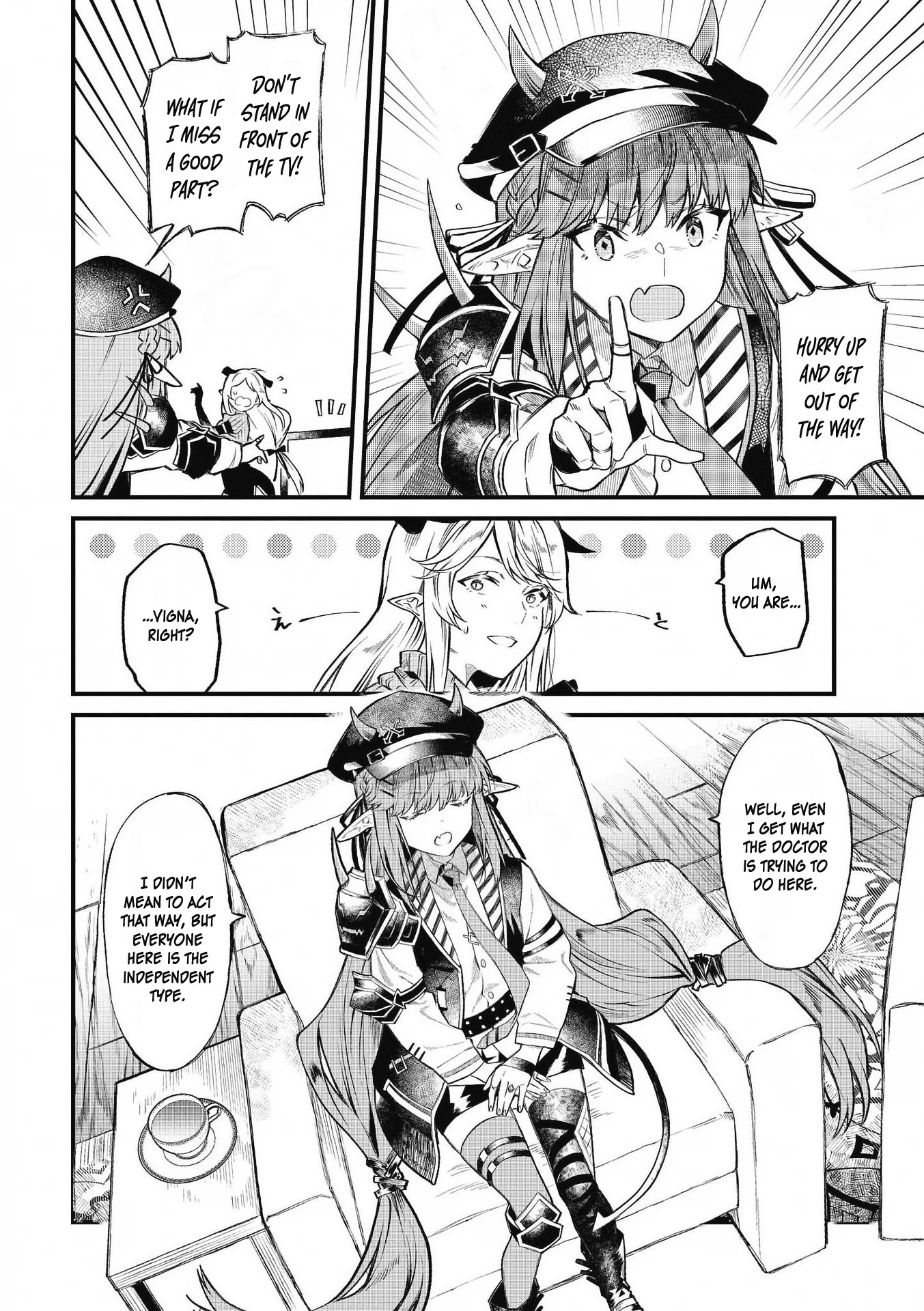 Arknights Comic Anthology Chapter 1.1 page 8 - Vol.1 Chapter 1: The Sarkaz's Fleeting Tranquility