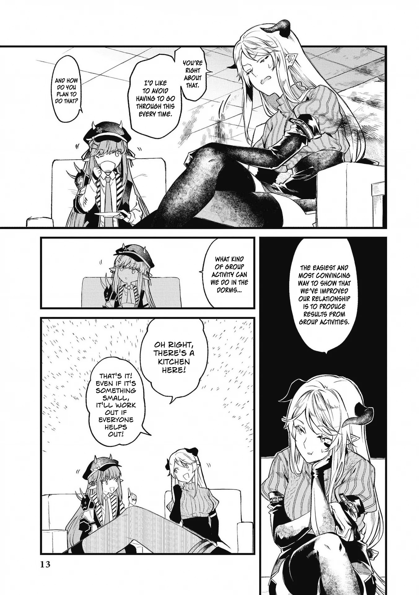 Arknights Comic Anthology Chapter 1.1 page 9 - Vol.1 Chapter 1: The Sarkaz's Fleeting Tranquility