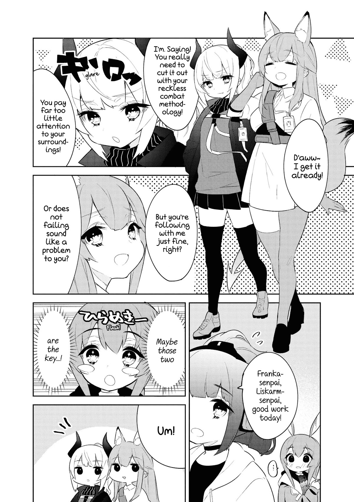 Arknights Comic Anthology Chapter 1.10 page 4 - Vol.1 Chapter 10: No Stopping 'til We See the Credits!