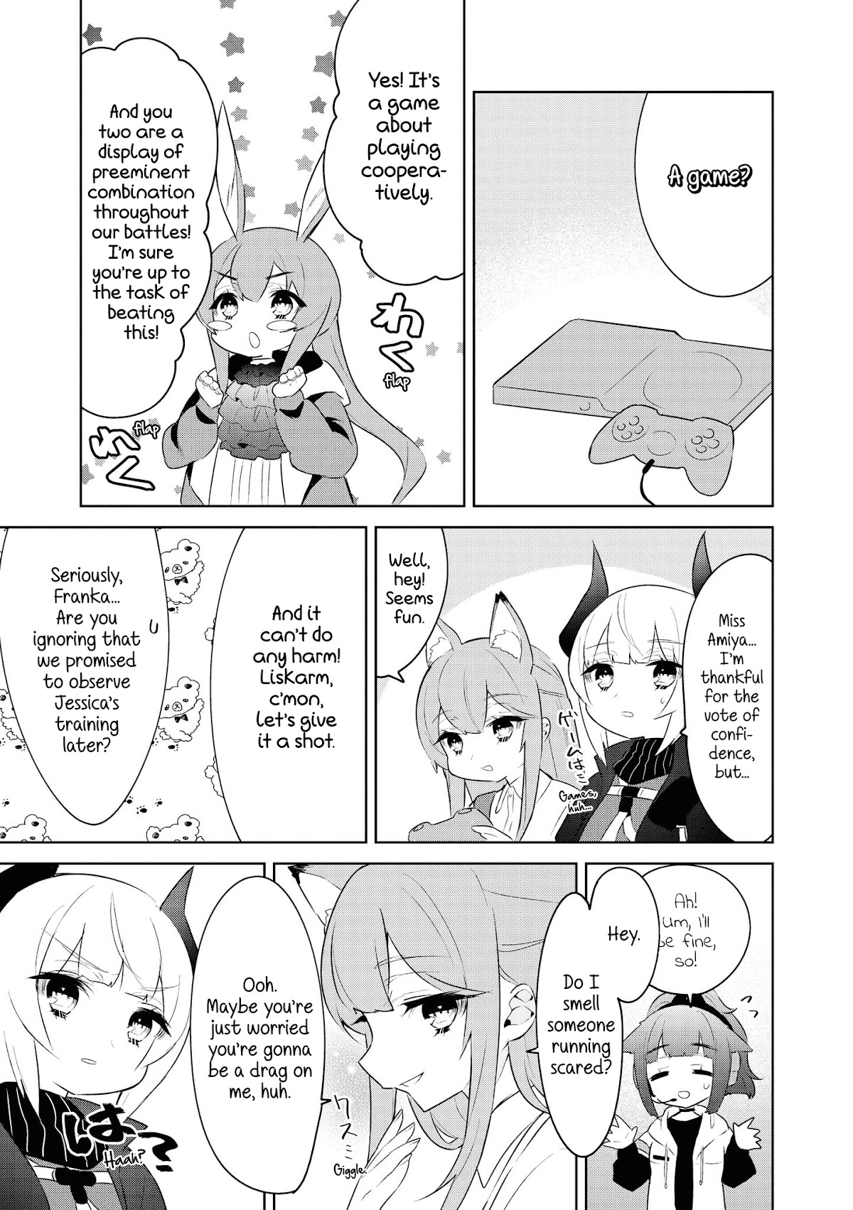 Arknights Comic Anthology Chapter 1.10 page 5 - Vol.1 Chapter 10: No Stopping 'til We See the Credits!