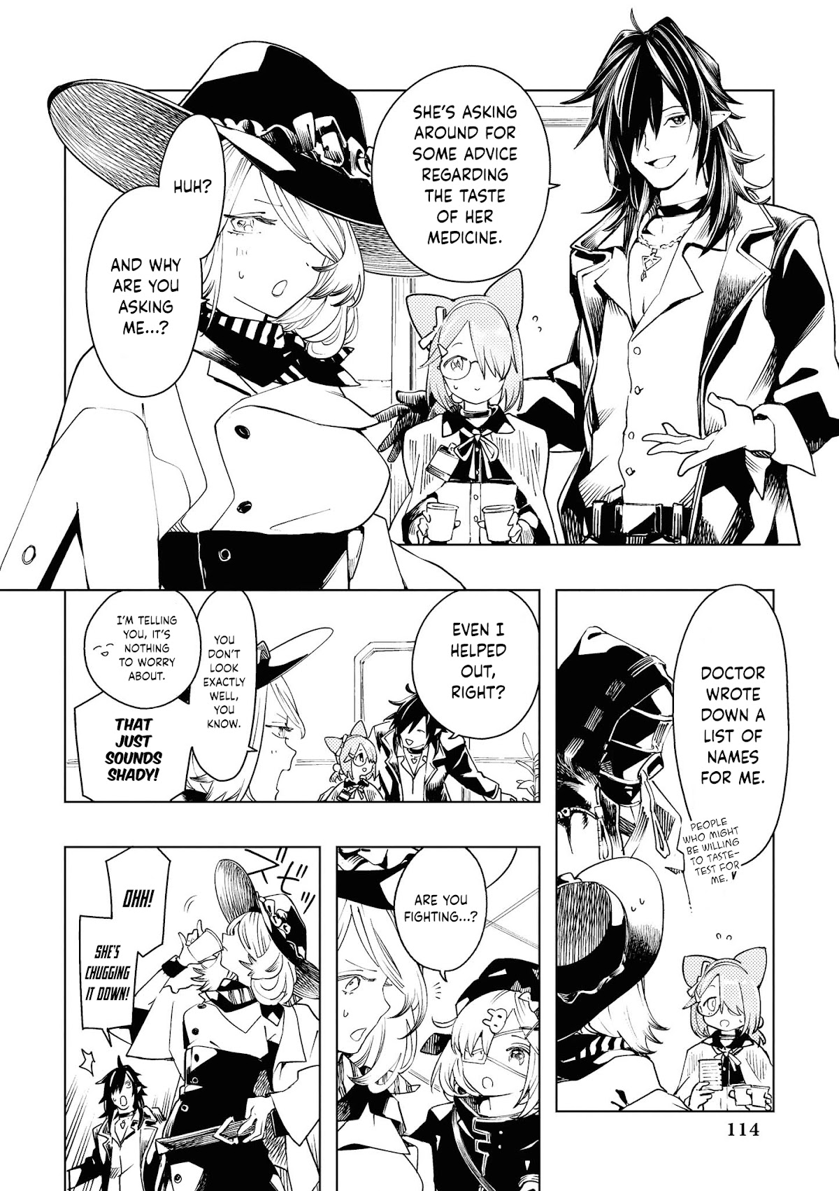Arknights Comic Anthology Chapter 1.11 page 4 - Vol.1 Chapter 11: Unparalleled Medicine