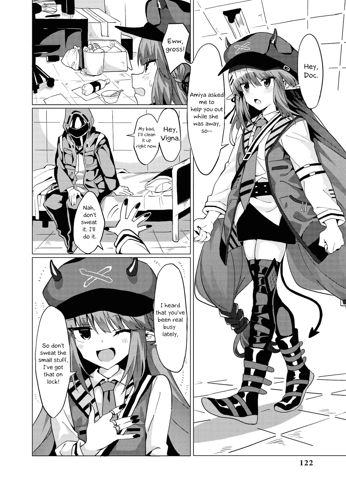 Arknights Comic Anthology Chapter 1.12 page 2 - Vol.1 Chapter 12: The Ever-Reliable Vigna!