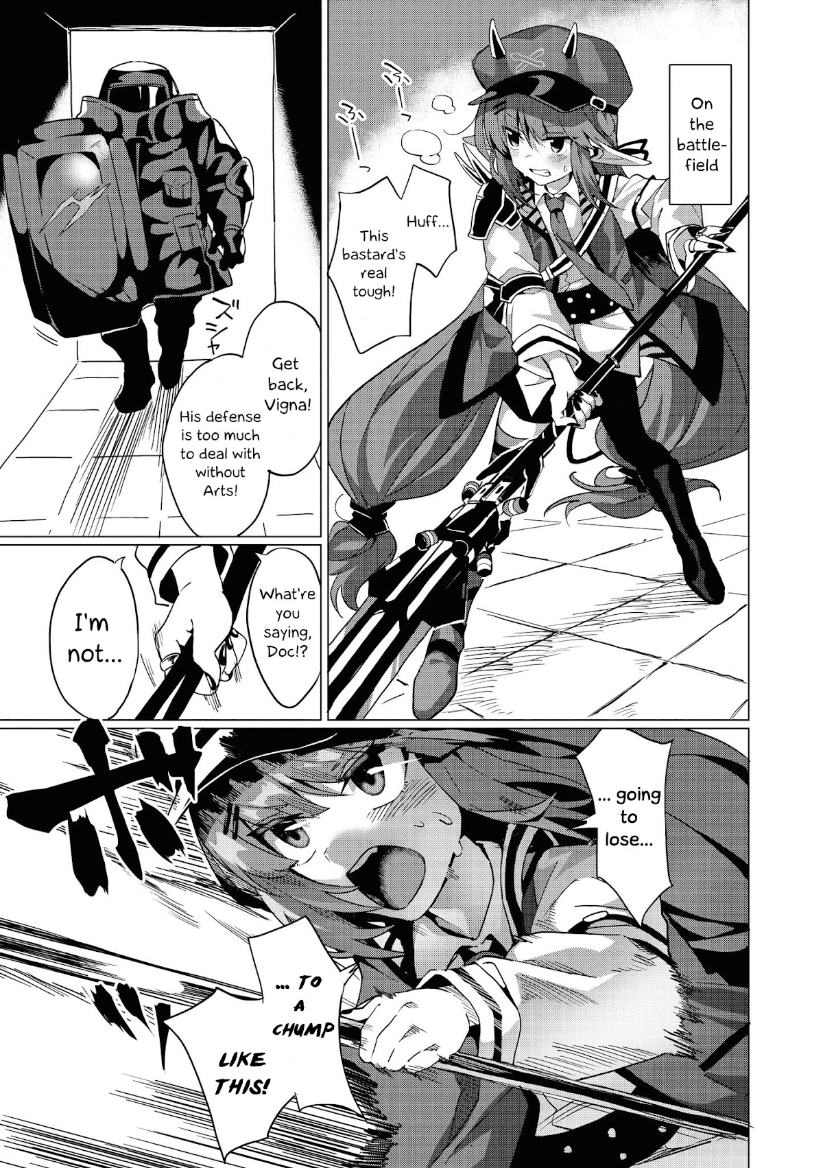 Arknights Comic Anthology Chapter 1.12 page 5 - Vol.1 Chapter 12: The Ever-Reliable Vigna!