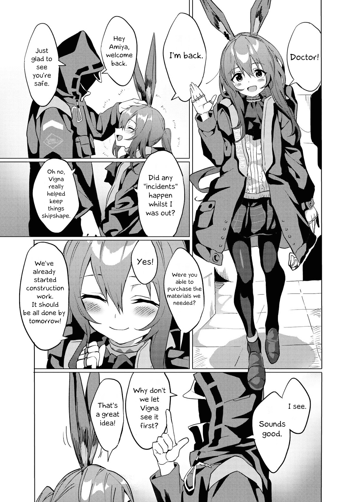 Arknights Comic Anthology Chapter 1.12 page 7 - Vol.1 Chapter 12: The Ever-Reliable Vigna!