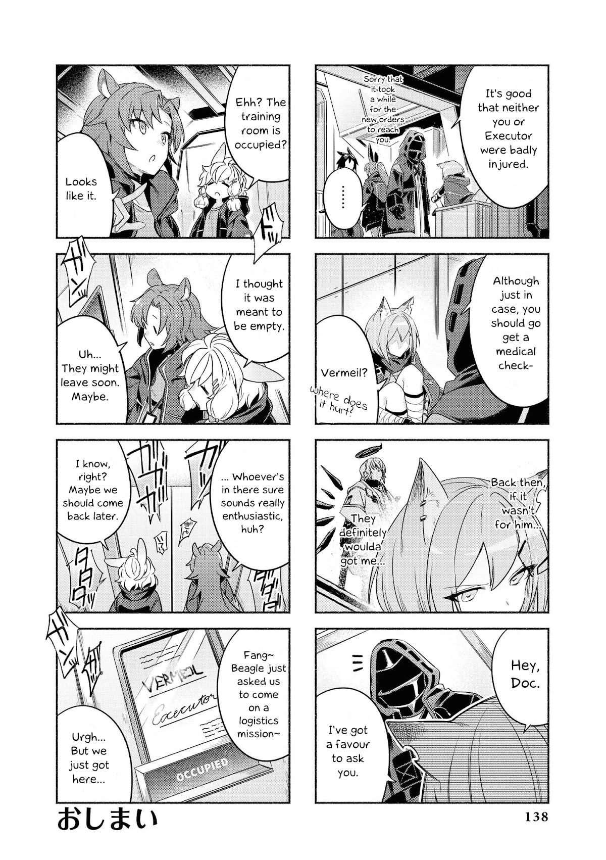 Arknights Comic Anthology Chapter 1.13 page 8 - Vol.1 Chapter 13: A Life Less Lived