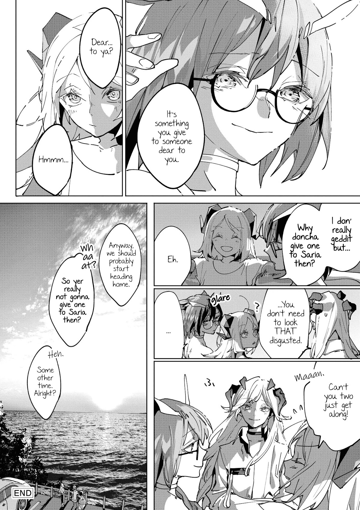 Arknights Comic Anthology Chapter 1.14 page 12 - Vol.1 Chapter 14: Family Vacation