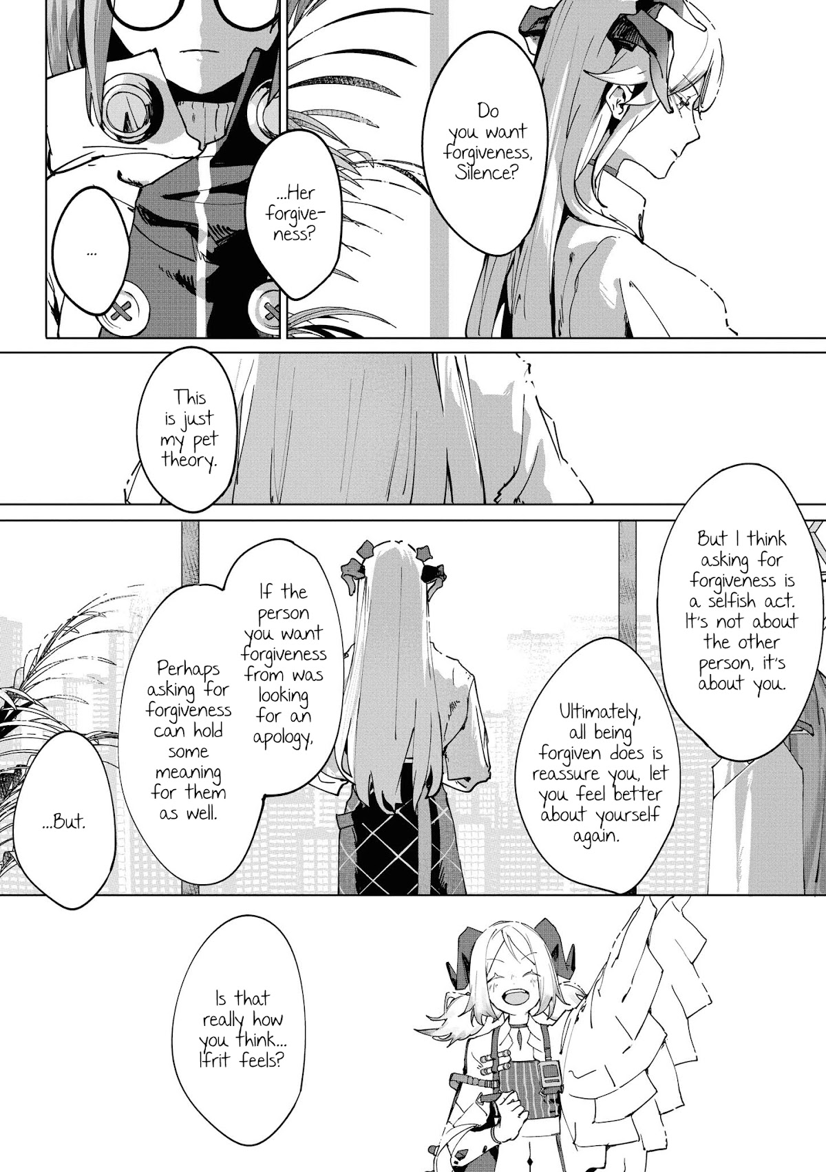 Arknights Comic Anthology Chapter 1.14 page 4 - Vol.1 Chapter 14: Family Vacation