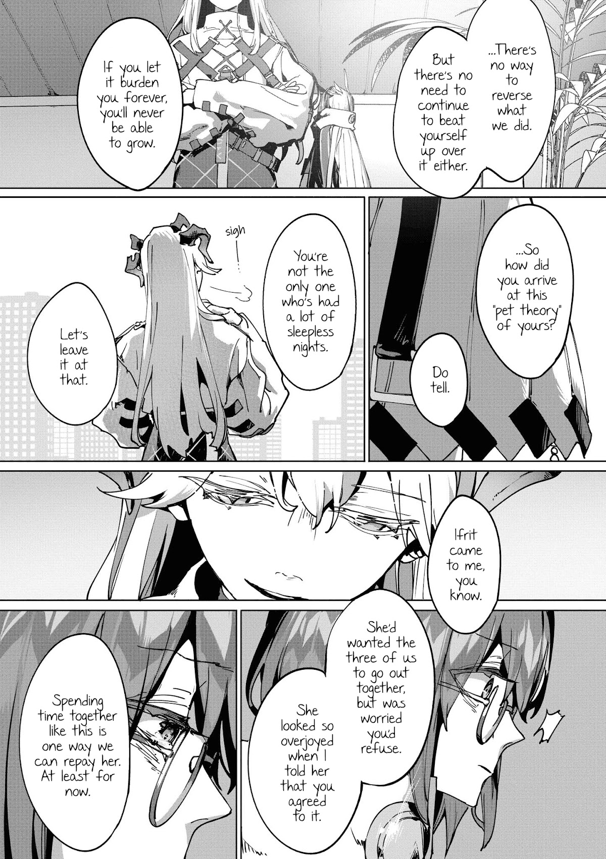 Arknights Comic Anthology Chapter 1.14 page 5 - Vol.1 Chapter 14: Family Vacation