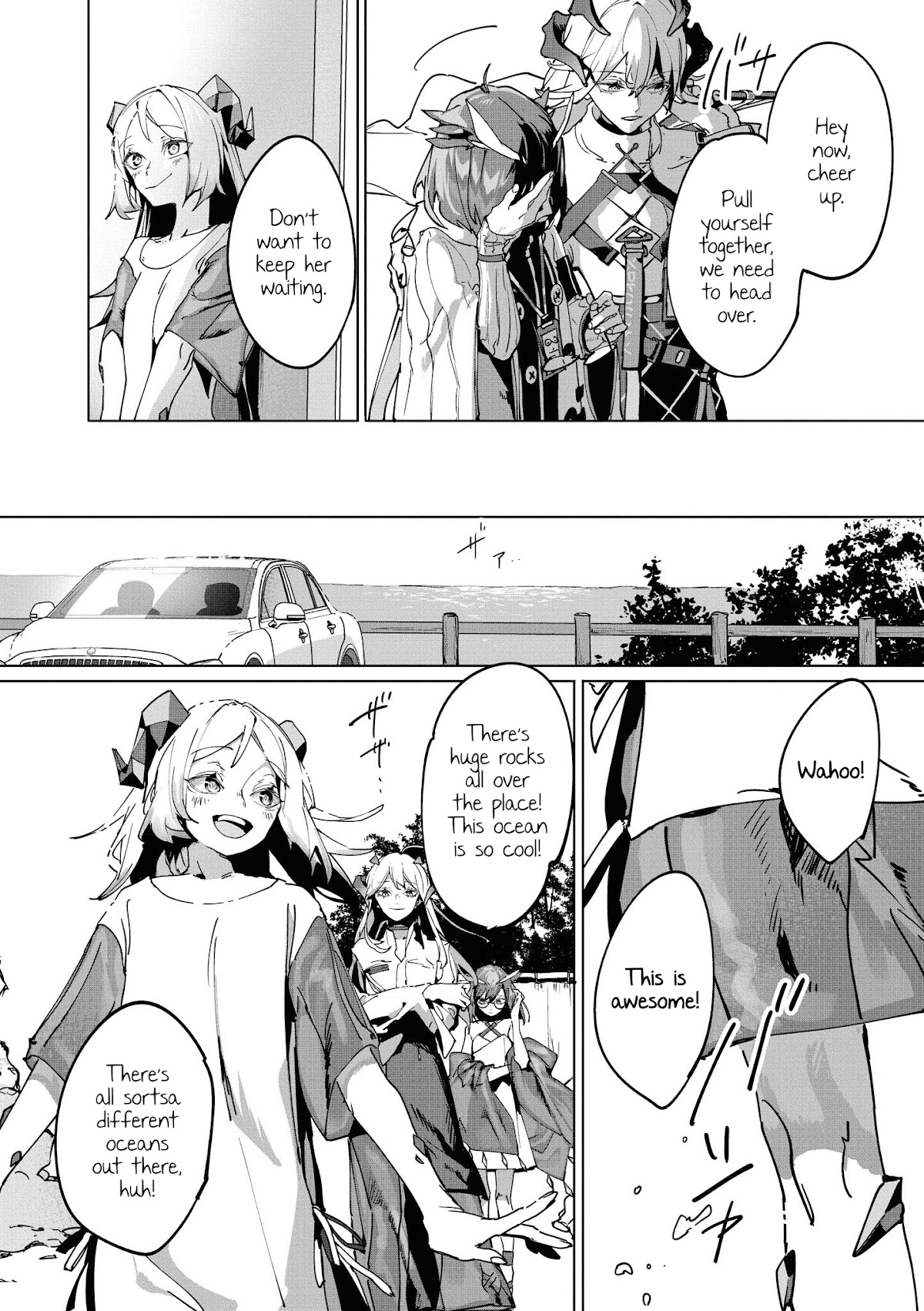 Arknights Comic Anthology Chapter 1.14 page 6 - Vol.1 Chapter 14: Family Vacation