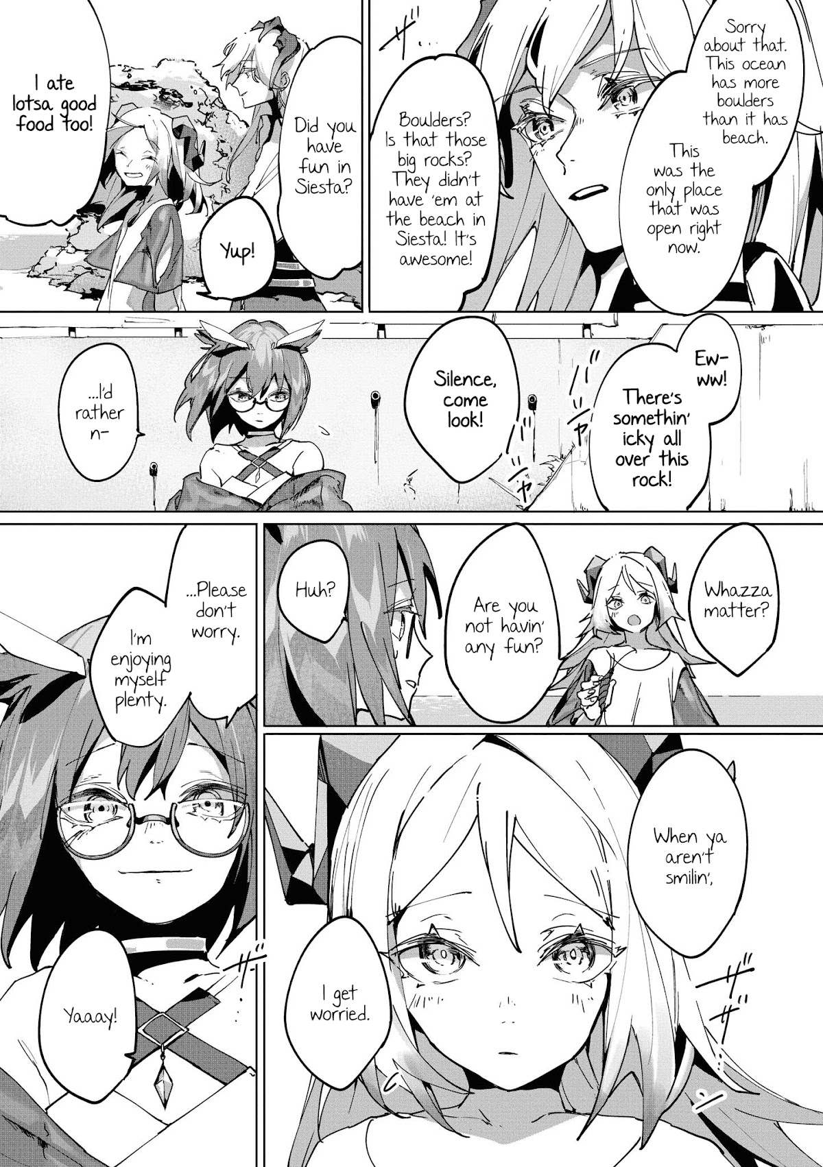 Arknights Comic Anthology Chapter 1.14 page 7 - Vol.1 Chapter 14: Family Vacation