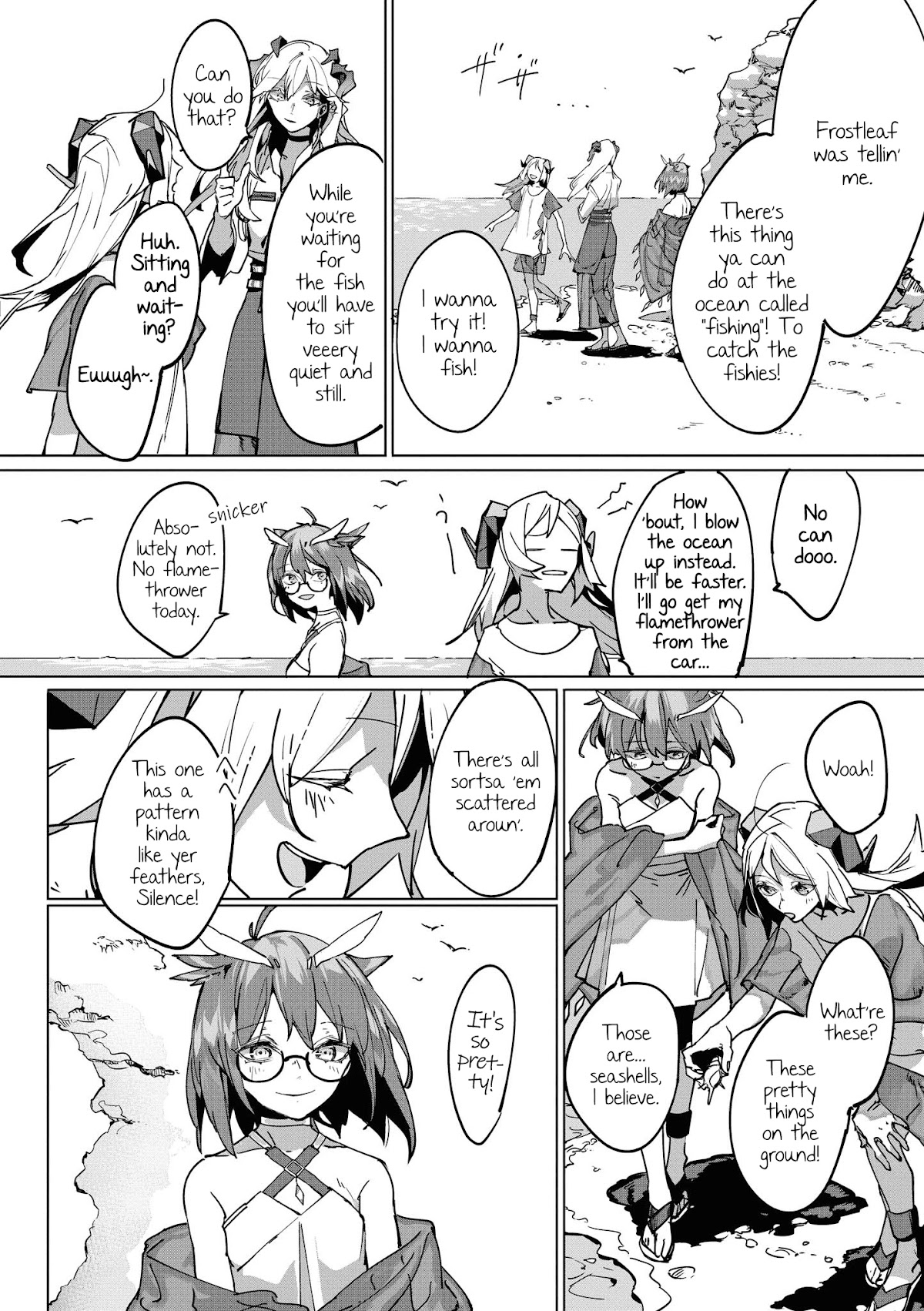Arknights Comic Anthology Chapter 1.14 page 8 - Vol.1 Chapter 14: Family Vacation