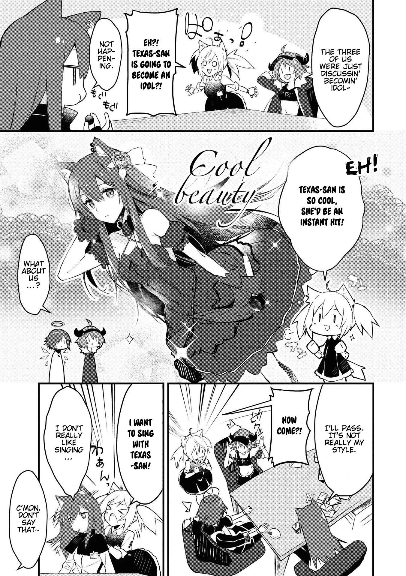 Arknights Comic Anthology Chapter 1.2 page 3 - Vol.1 Chapter 2: I Dream of Idols