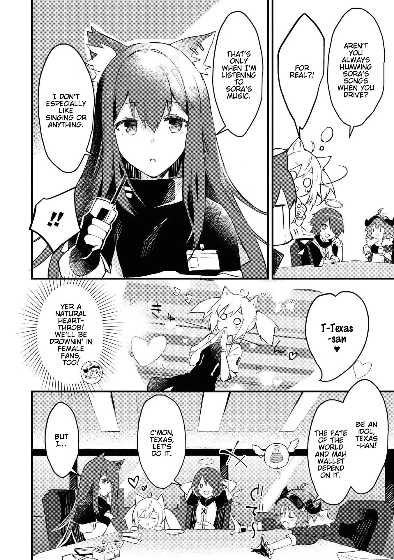 Arknights Comic Anthology Chapter 1.2 page 4 - Vol.1 Chapter 2: I Dream of Idols