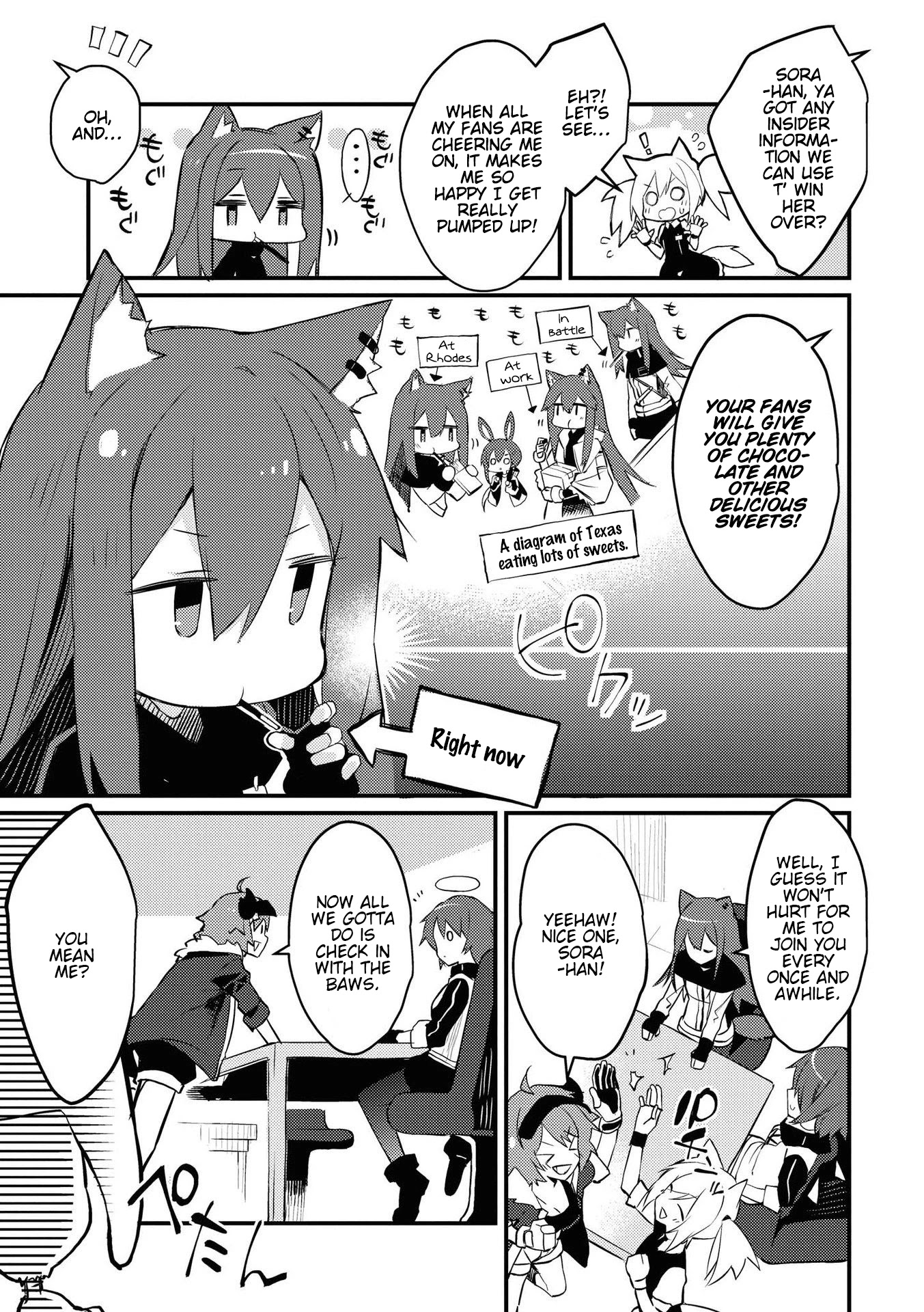 Arknights Comic Anthology Chapter 1.2 page 5 - Vol.1 Chapter 2: I Dream of Idols
