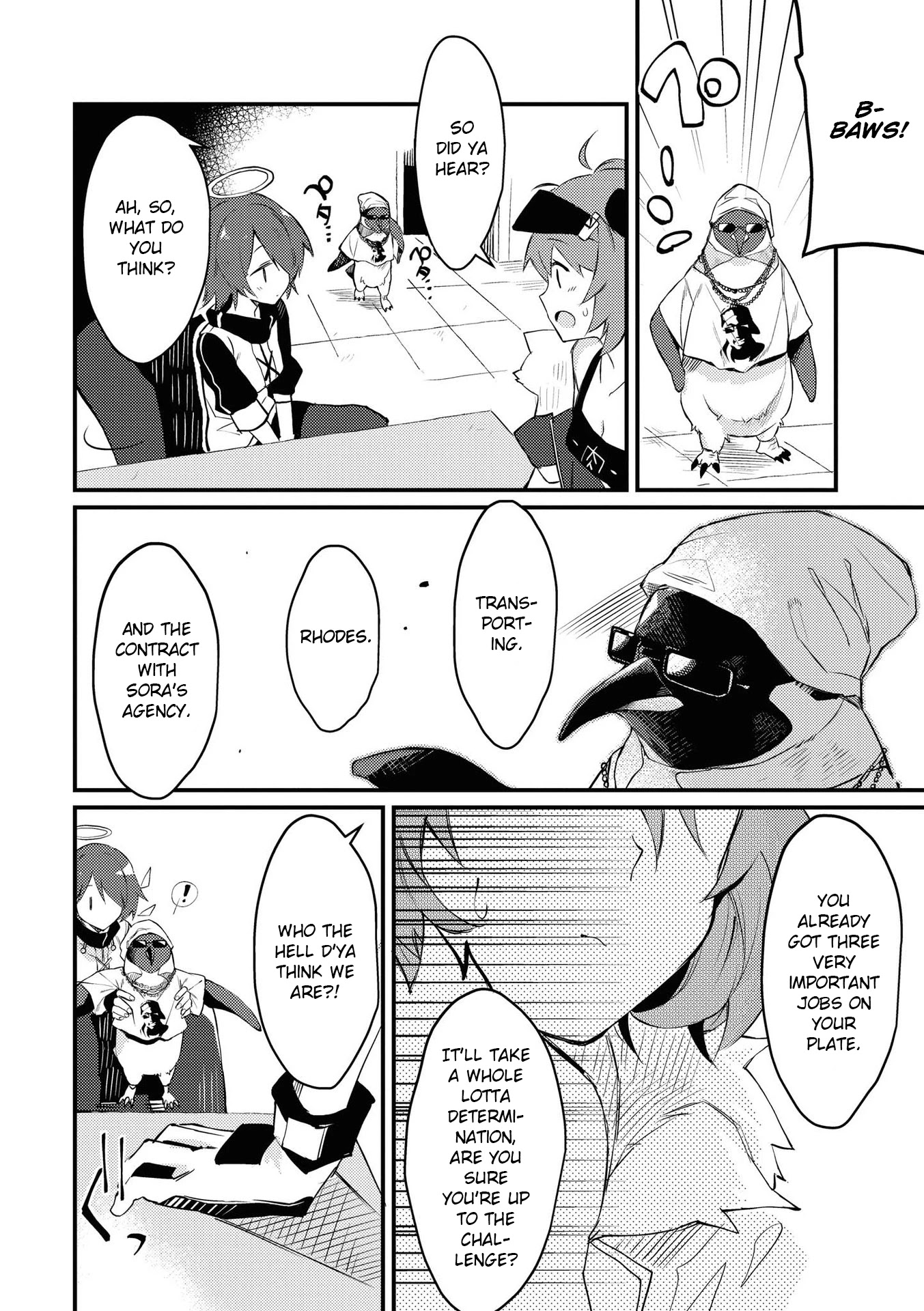 Arknights Comic Anthology Chapter 1.2 page 6 - Vol.1 Chapter 2: I Dream of Idols