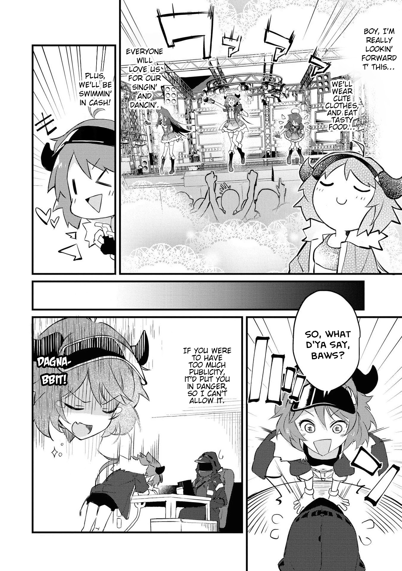 Arknights Comic Anthology Chapter 1.2 page 8 - Vol.1 Chapter 2: I Dream of Idols