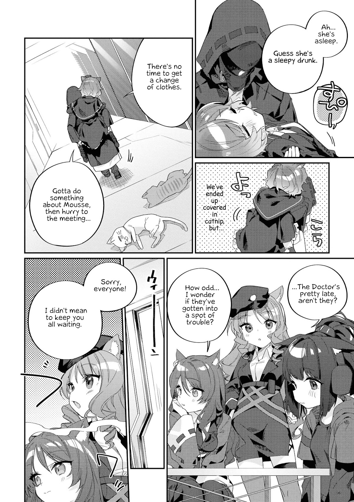 Arknights Comic Anthology Chapter 1.3 page 4 - Vol.1 Chapter 3: Danger: Catnip!