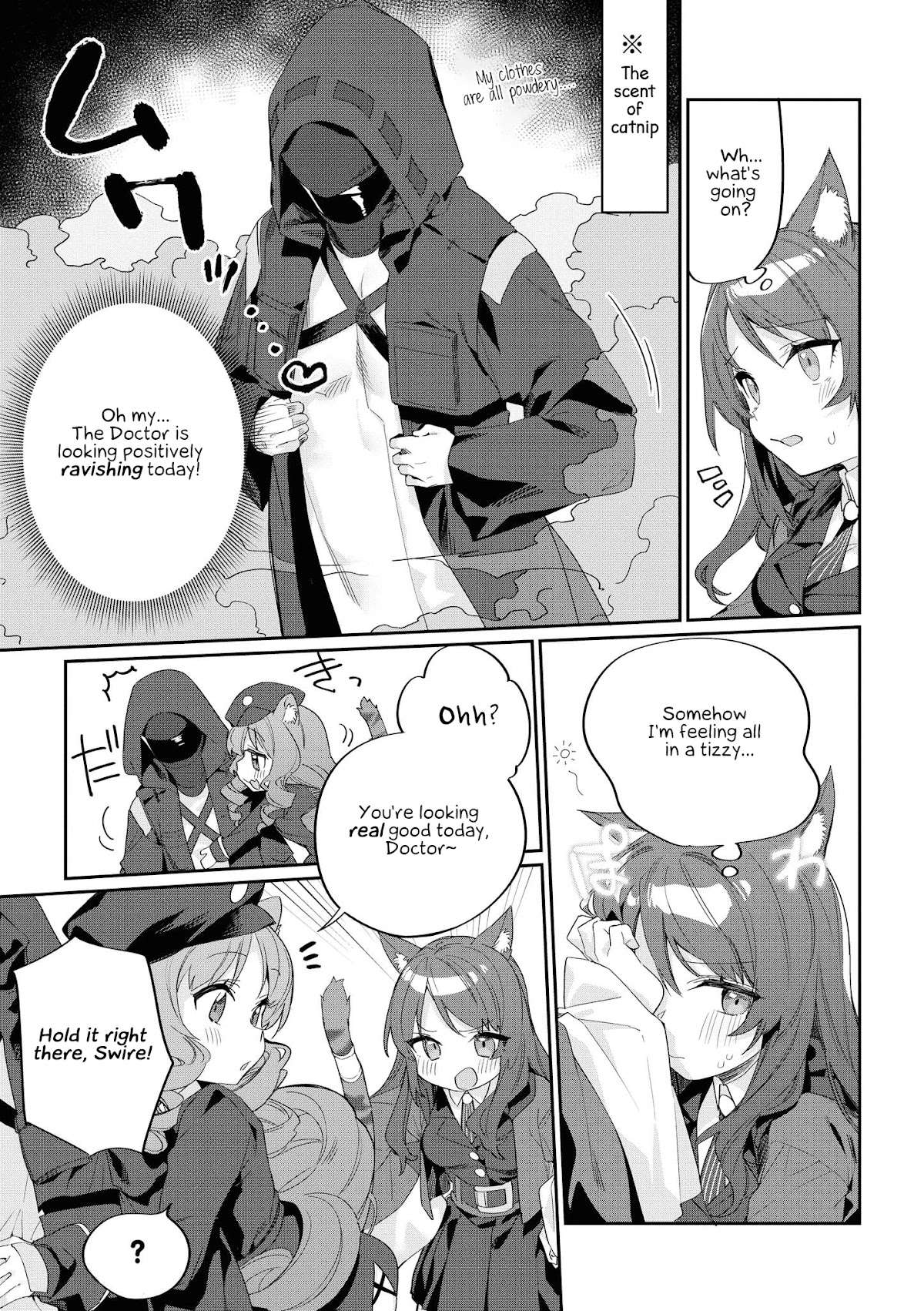 Arknights Comic Anthology Chapter 1.3 page 5 - Vol.1 Chapter 3: Danger: Catnip!
