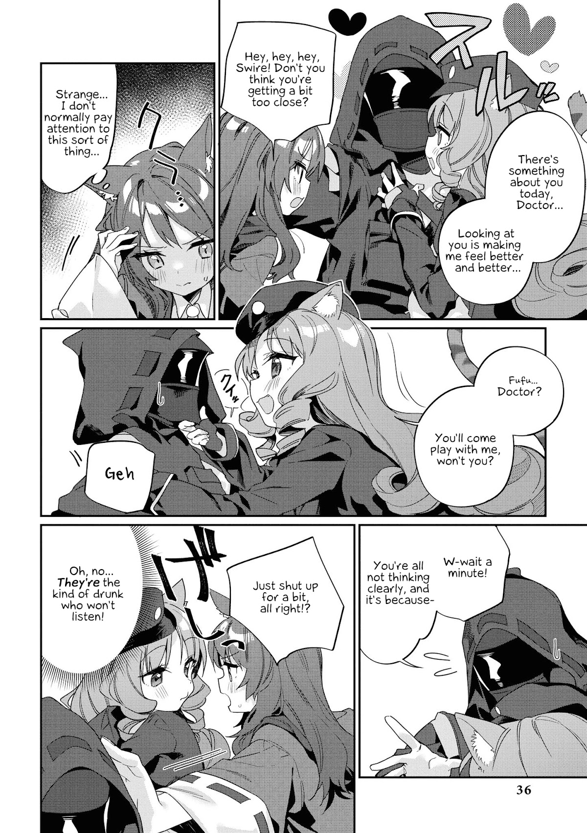 Arknights Comic Anthology Chapter 1.3 page 6 - Vol.1 Chapter 3: Danger: Catnip!