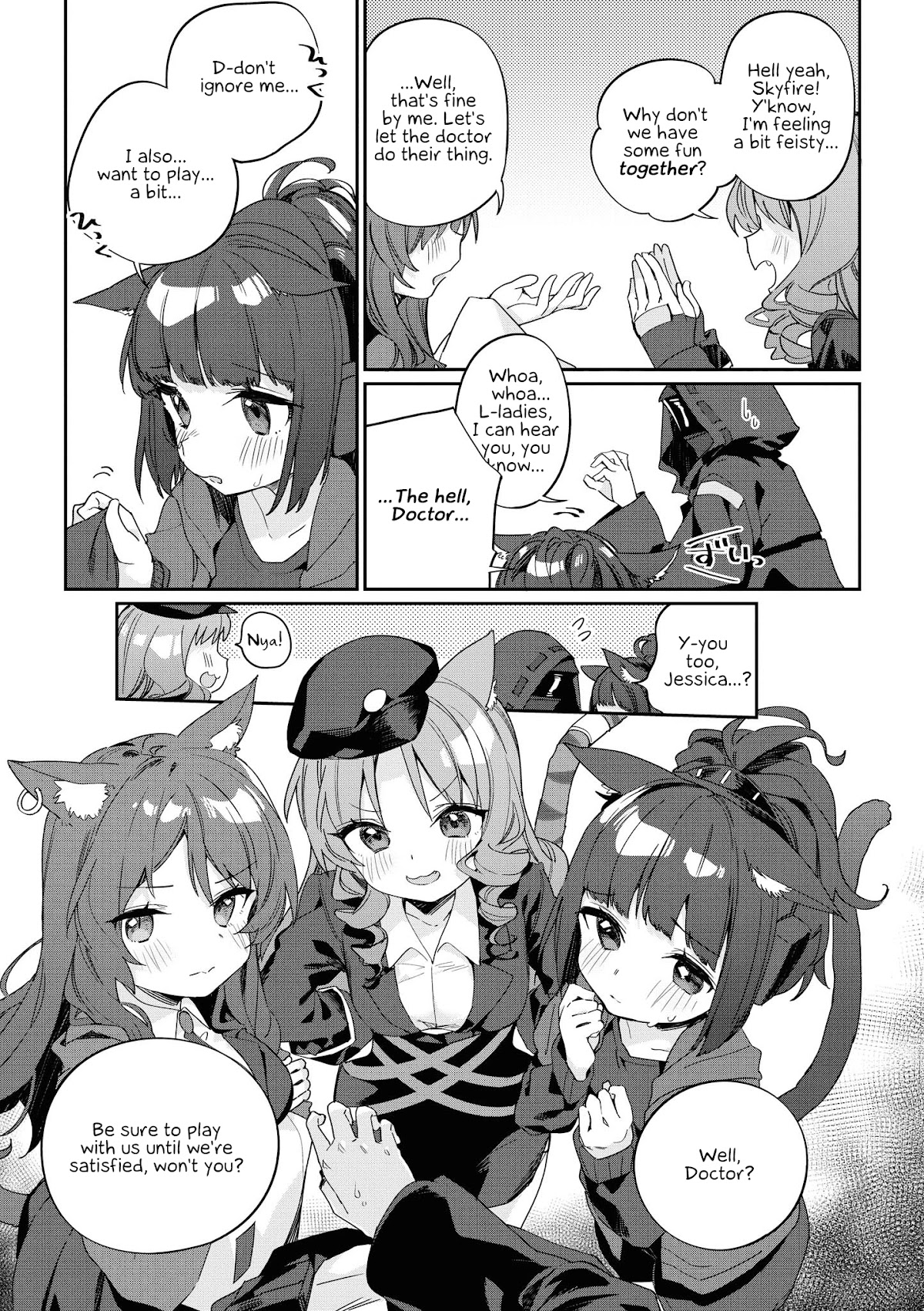Arknights Comic Anthology Chapter 1.3 page 7 - Vol.1 Chapter 3: Danger: Catnip!