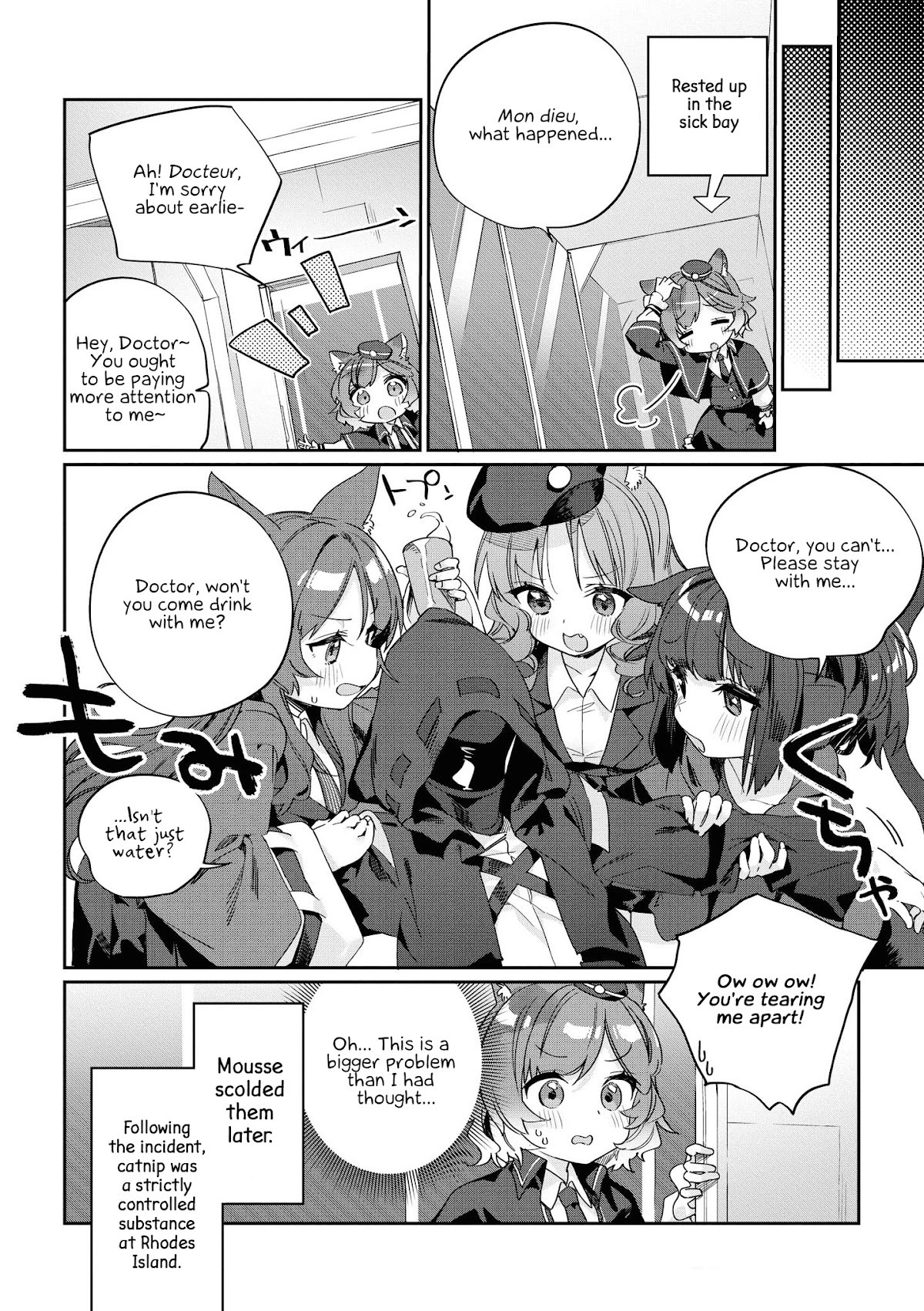 Arknights Comic Anthology Chapter 1.3 page 8 - Vol.1 Chapter 3: Danger: Catnip!