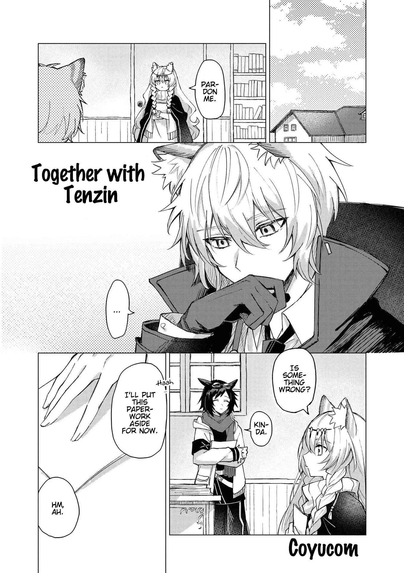 Arknights Comic Anthology Chapter 1.4 page 1 - Vol.1 Chapter 4: Together with Tenzin