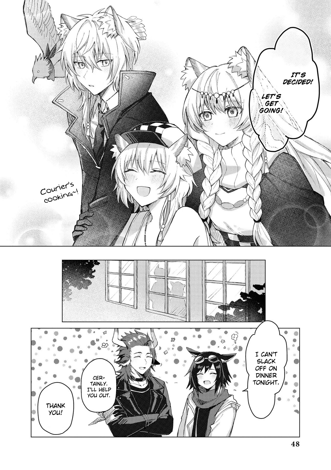 Arknights Comic Anthology Chapter 1.4 page 10 - Vol.1 Chapter 4: Together with Tenzin