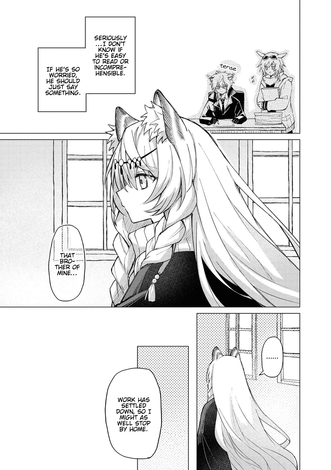 Arknights Comic Anthology Chapter 1.4 page 3 - Vol.1 Chapter 4: Together with Tenzin