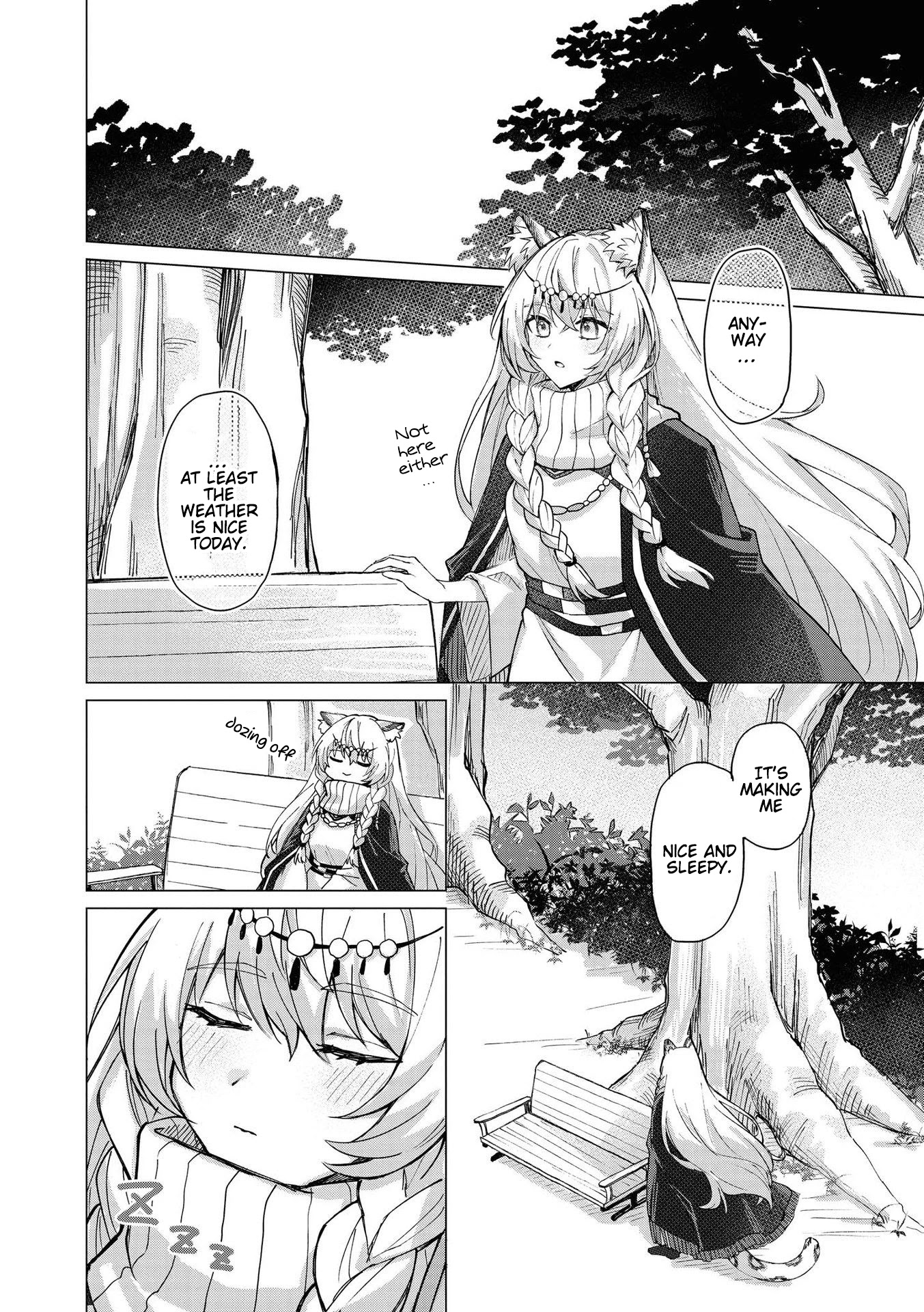 Arknights Comic Anthology Chapter 1.4 page 4 - Vol.1 Chapter 4: Together with Tenzin
